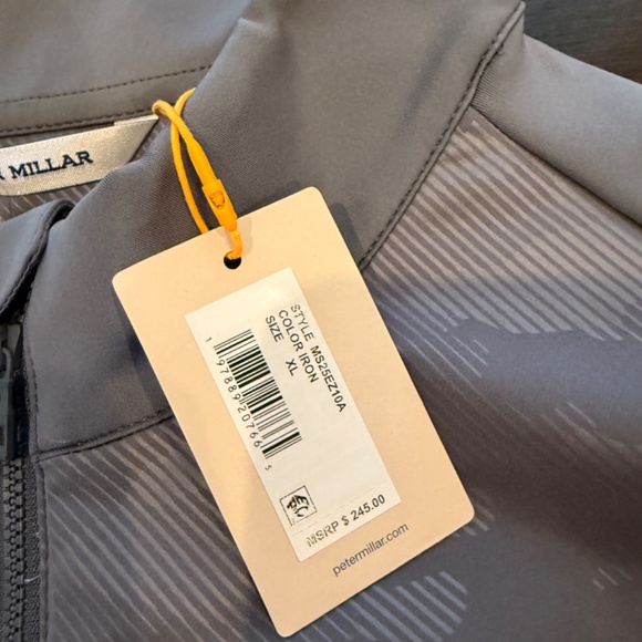 Peter Millar Men's XL Iron Camo Merge Hybrid Jacket MSRP $245 - Picture 6 of 13